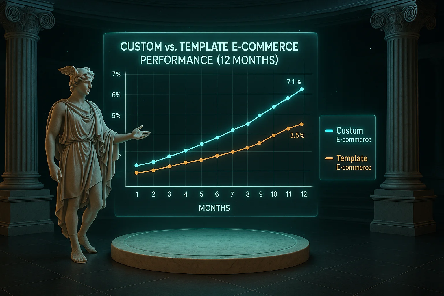 CUSTOM VS TEMPLATE